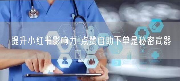 提升小红书影响力 点赞自助下单是秘密武器