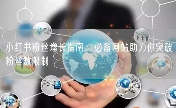 小红书粉丝增长指南:必备网站助力你突破粉丝数限制