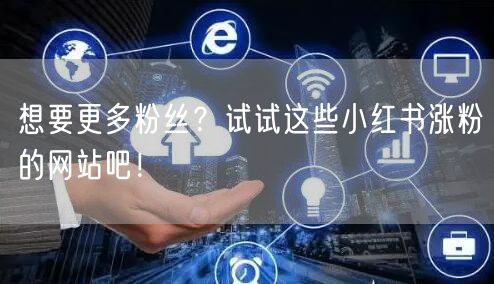 想要更多粉丝?试试这些小红书涨粉的网站吧!