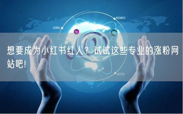 想要成为小红书红人？试试这些专业的涨粉网站吧!