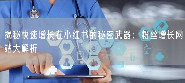 揭秘快速增长在小红书的秘密武器：粉丝增长网站大解析