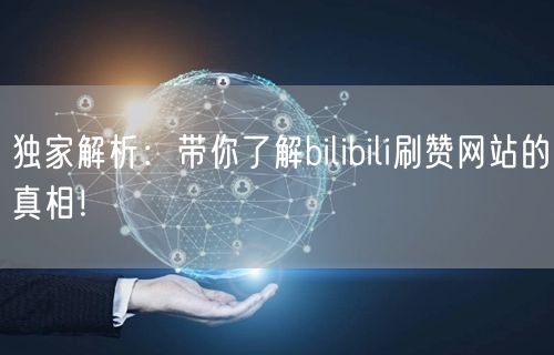 独家解析：带你了解bilibili刷赞网站的真相！