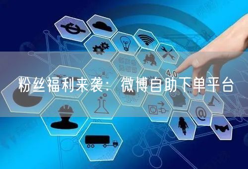 粉丝福利来袭：微博自助下单平台