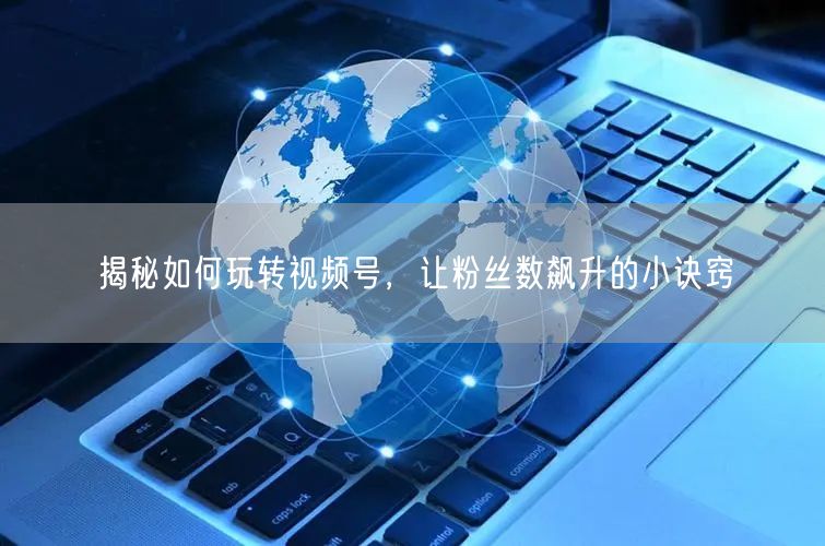揭秘如何玩转视频号，让粉丝数飙升的小诀窍