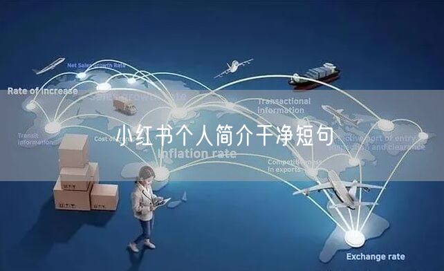 小红书个人简介干净短句
