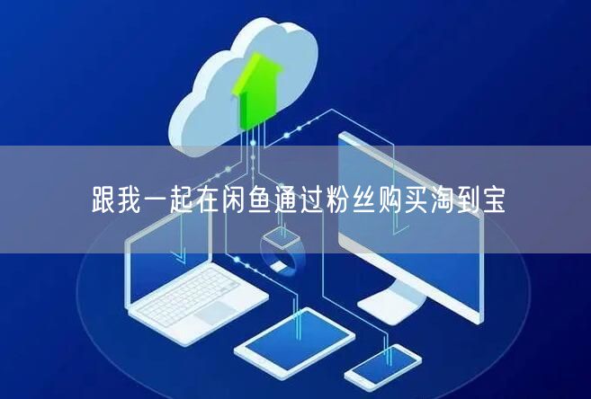跟我一起在闲鱼通过粉丝购买淘到宝