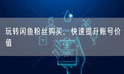 玩转闲鱼粉丝购买，快速提升账号价值