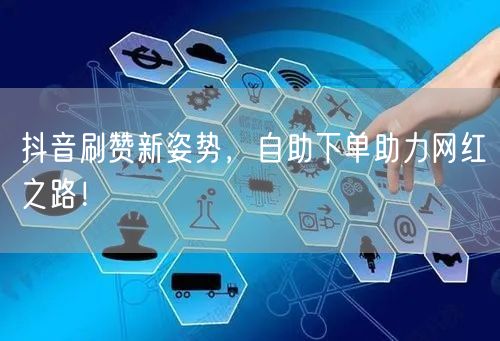 抖音刷赞新姿势,自助下单助力网红之路!