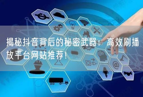 揭秘抖音背后的秘密武器:高效刷播放平台网站推荐!