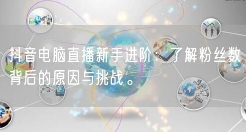 抖音电脑直播新手进阶:了解粉丝数背后的原因与挑战。
